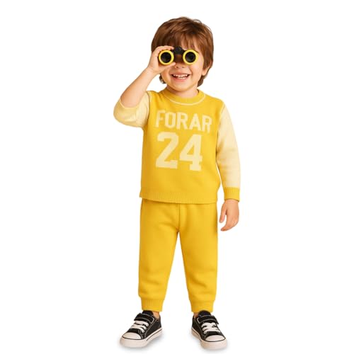 Image of Kidbea Premium Organic Cotton Winter Knitwear Set for Baby Boys | Soft Warm Pullover Sweater & Pant | Classy Comfort Outfit for Infants kids