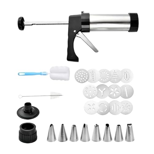 Imagen de Gramigg De Máquina para Hacer Churros Que Incluyen Pistolas Prensadoras Galletas Churros Acero con Punta Tuberías Discos Bolsas Y Juego Cepillos Limpieza Juego Pistolas