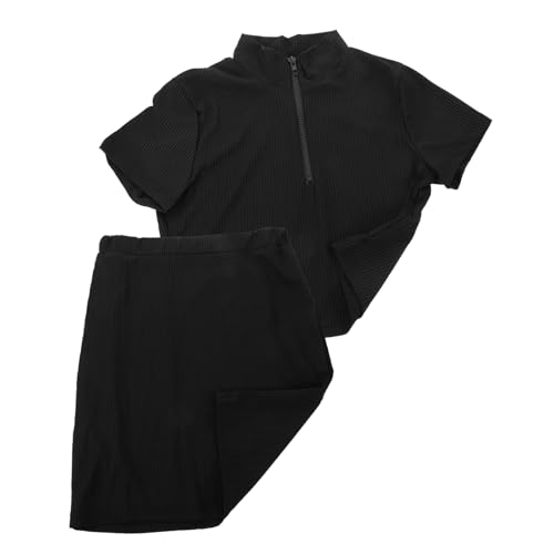 Conjunto top corto y falda de verano BESPORTBLE ropa elegante dos piezas mujer