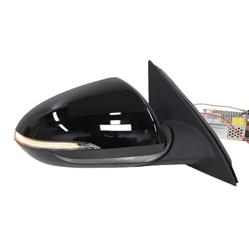 Rétroviseur latéral pour Hyundai i30 PD noir droit 8 broches rabattable électrique 2018-2024
