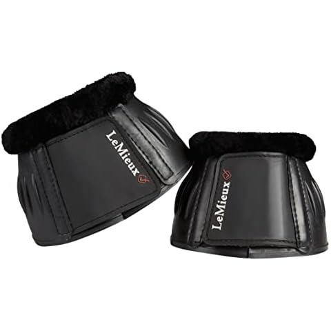 LeMieux Fleece Rubber Bell Overreach Boots Cover