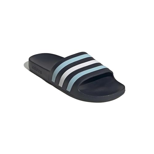 Image of adidas Mens Adilette Aqua Slide Casual Sandals Casual - Black