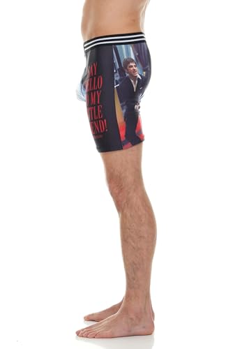 Scarface Mens Boxer Briefs - Breathable Stretch No Fly Mens Underwear Boxers with Contoured Pouch (Sizes: S-XL)4