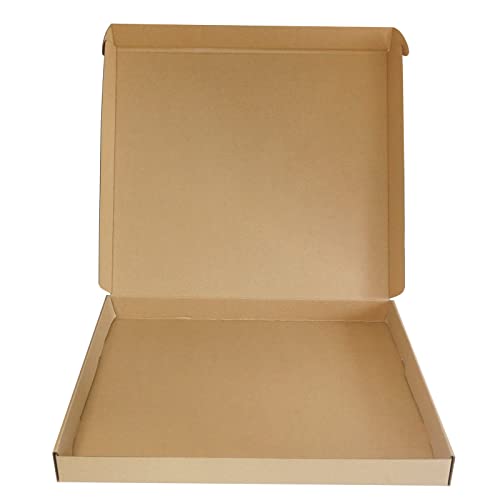 435×423×43mm Boîtes postales pour petits colis Boîtes en carton ondulé pour l'expédition, Boîte d'expédition postale brune pour les petites entreprises, le stockage ou l'emballage de cadeaux (5 Pcs) Cover