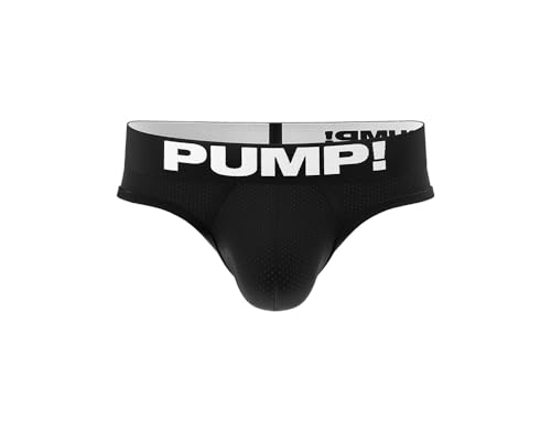 Pump! Black Classic Thong Men's Thong | Supportive & Contoured Fit | Breathable & Soft Fabric2