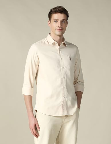 Image of U.s. Polo assn. Denim co. Men's Twill Regular fit Shirt