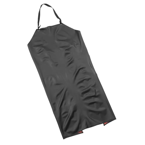 Homoyoyo Pvc Apron Thick Adjustable for Dishwasher Kitchen Cleaning Mens Work Apron Chemical Protection
