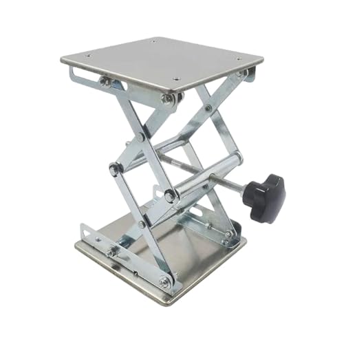 Support laboratoire réglable en acier inoxydable de 15x15cm pour instruments de précision