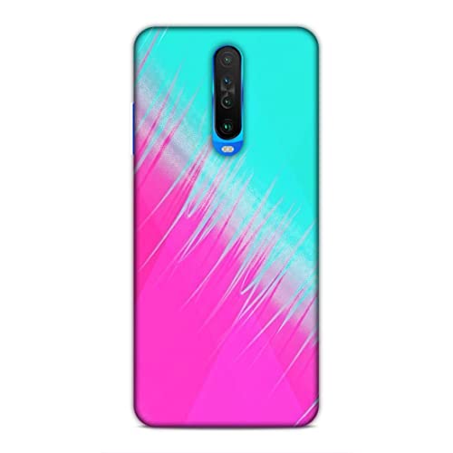 Image of Printed Mobile Back Hard Case Cover for Xiaomi Poco X2 / Xiaomi Redmi K30 / Xiaomi Redmi K30 5G | Blue, Pink, Abstract, Cool Art-36