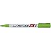 Markal Pro-Line Light Fine Tip Liquid Paint Marker with 1/16" Bullet Tip, Green (Pack of 12)