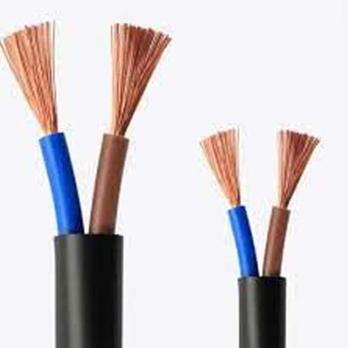 Pvc Multicore Flexible Copper Wire & Cable Size 4 MM x 2 Core Wit...