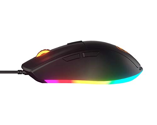 Ratón Cougar Minos XT negro con cable USB y sensor óptico de 4000 DPI 2