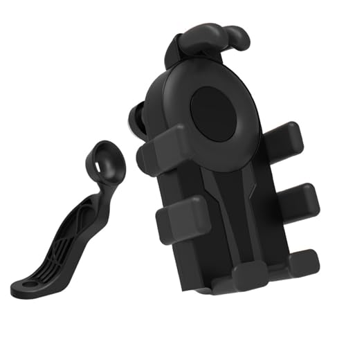 Installa rapidamente biciclette Staffe per smartphone Supporto per telefono da bici antiurto per manubrio Montaggio sicuro per per bici silicone