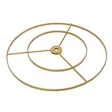  BESTonZON abat-jour de lustre suspension vintage cadres d\'abat-jour e27 DIY support de lampe suspendue bricolage cadre d\'abat-jour en fer ancien enveloppé petit abat-jour Accessoires étagère