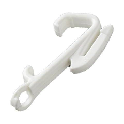 Swish Sologlyde Extra Curtain Track Hook Gliders, White, 10 Pack Cover