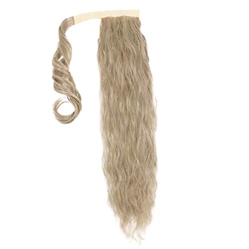 PIXNOR Peruca Feminina Cabelo Longo Encaracolado Extensão Rabo de Cavalo Peruca Longa Ondulada Peruc