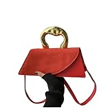 LUYYBDBG Bolsos de Noche Ligeros Lujo Alta Gama, Hombro con Diseño Nicho, Cruzados Informales Y Versátiles-Rojo