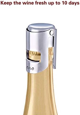 + Sliver Champagne Stopper