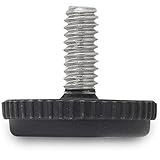 Project Patio 1/4-20 Stainless Steel Adjustable Furniture Leveling Feet Screw-in Threaded Glide...