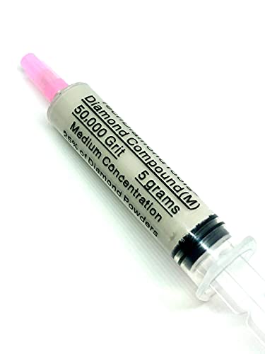 TechDiamondTools Pasta de Polimento Composta de Polimento de Diamante 50.000 Grão 0-0,5 Mícrons para