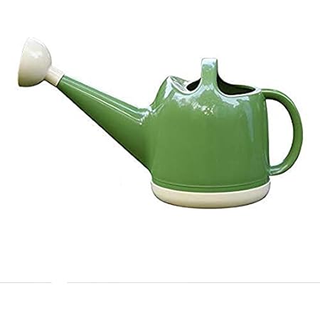 Amazon Drawihi 4l じょうろ 如雨露 大容量 ウォータリングカン 取り外し かわいい ガーデン ジョウロ 北欧 水差し 室内 園芸 おしゃれ シンプル ホワイト グリーン コンパクト じょうろ