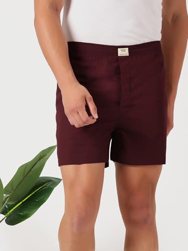 Image of Thomas Scott Men's | Cricket Club | Regular Fit | 100% Cotton | Casual | Woven | Boxer | Shorts | Pack of 3