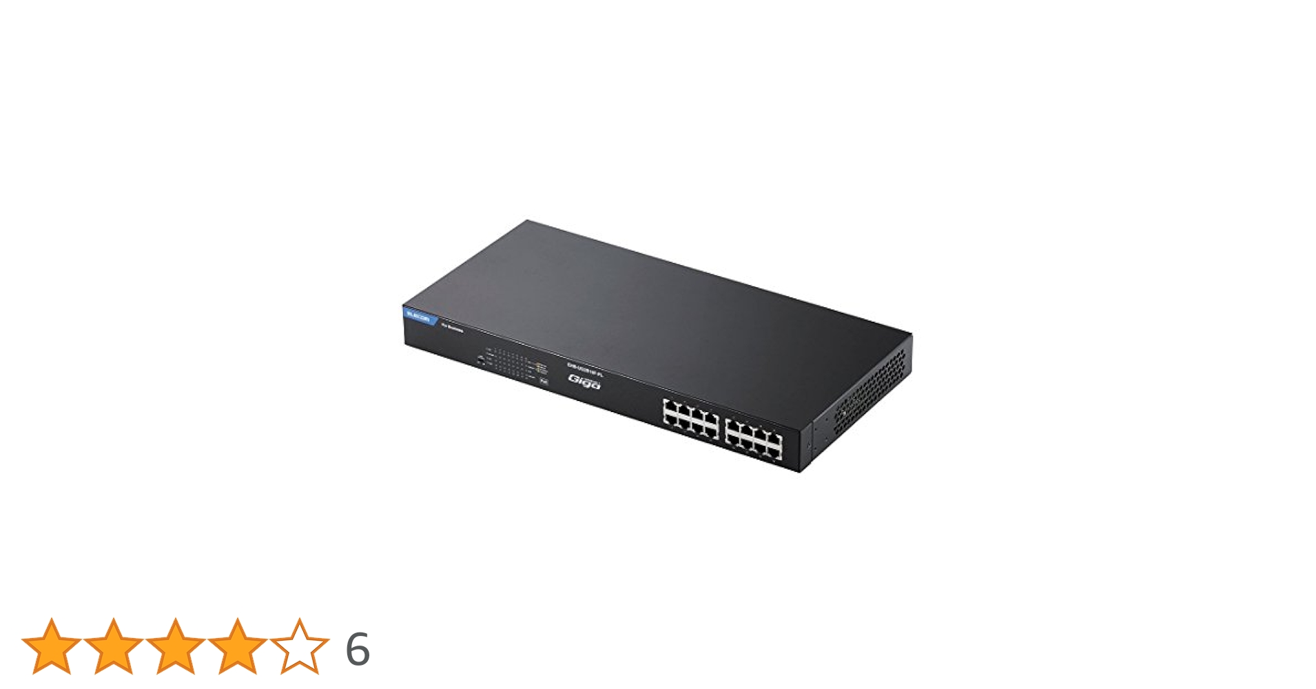 Amazon | エレコム スイッチングハブ ギガビット 16ポート PoE