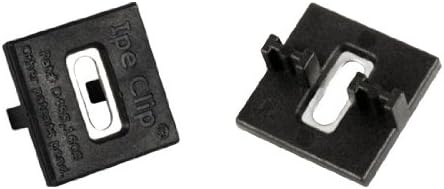 (175 count) IPE Clip Extreme4 Fastener System - BLACK Square Clips with #8 x 2", 305 Grade Stainless T10 - Star Drive Screws