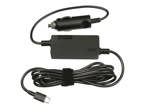 Cargador para el automóvil Lenovo 03X7465 de 65 vatios para revivir tu portátil HP