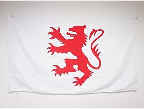 Drapeau De Table Yvelines - 15x10 Cm - Mini Drapeau Départemental Avec Socle - 100% Polyester - Pour Bureau Ou Décoration