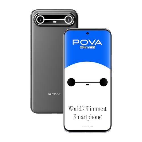 Image of Pova Slim 5G (Cool Black, 8GB+128GB)