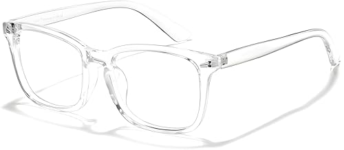 TheDarker Blue Light Blocking Glasses Italic Transparent - Image 2