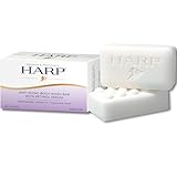 HARP® Anti-Aging Body Wash Bar with Retinol – pH Balanced Syndet Cleanser, FRAGRANCE FREE, Soap-Free & No Lye, Non-Comedogenic, With Niacinamide, Hyaluronic Acid & Vitamin E, 5 oz