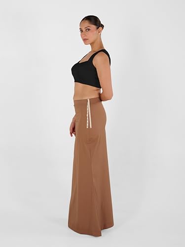 Image of I AM BY DOLLYJAIN D'coat Simple with Extender Length Adjustable for Women - 99% Cotton, 1% Lycra Stylish Lightweight Coat for Casual and Formal Wear
