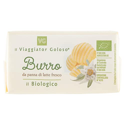 il Viaggiator Goloso Burro da Latte Fresco Bio, 200g