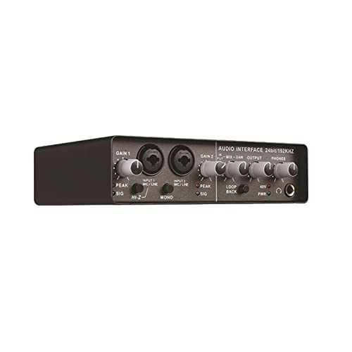Vaveren Interface de áudio USB 2.0 com placa de de Interface de áudio para tablet