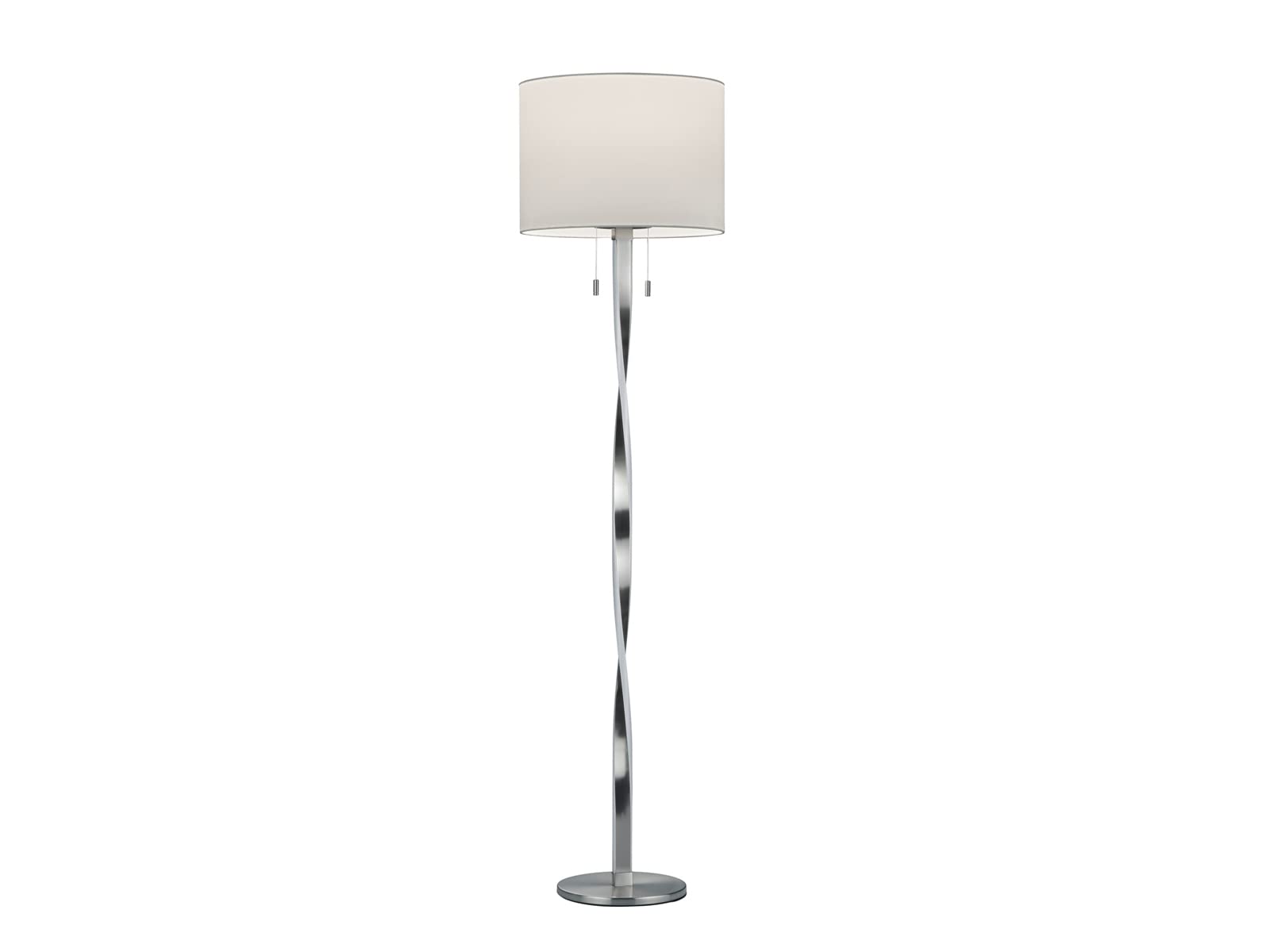 TRIO Nandor Stehleuchte, 2x7 W, 2x600 LM, 3000 K (475310307)
