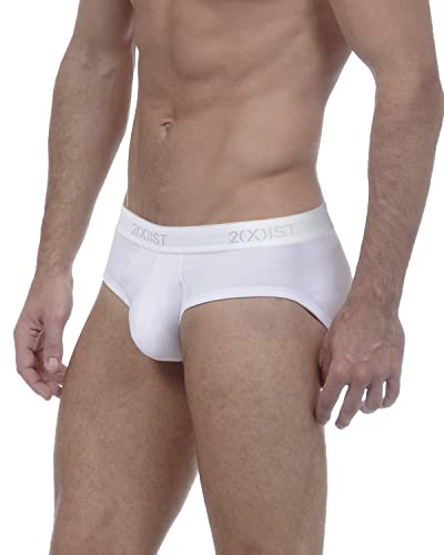 2(X)IST mens Essential Cotton No Show Brief 3-pack3