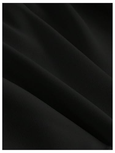 MakeMeChic Women's Western Cowboy Chic Asymmetrical Midi Skirts Boho Flowy Ruffle Tiered High Low Drawstring Skirts4