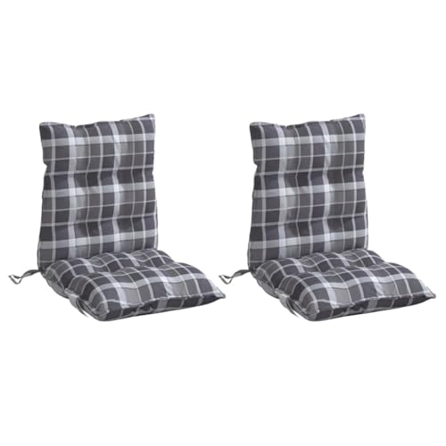 Coussin de chaise imperméable et anti-glissement vidaXL
