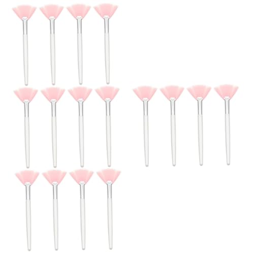 FOYTOKI 4sets Long Handle Facial Brush Set for Makeup Powder Blush Foundation Fluffy Nylon Hair Makeup Kit 4pcs*4