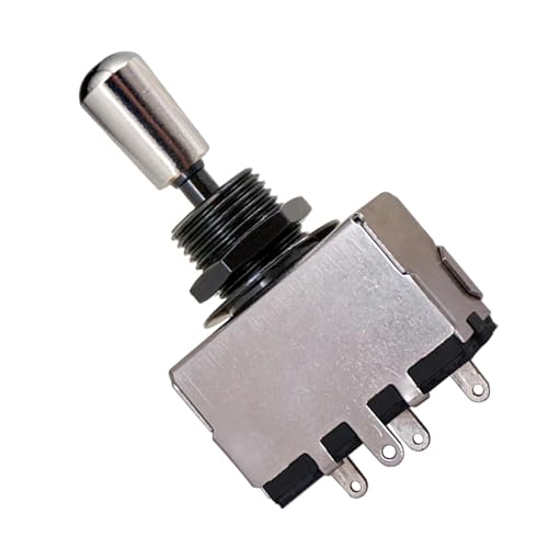 1 ピースギター 3 ウェイトグルスイッチピックアップセレクタースイッチエレキギター部品 ギター楽器パーツ (Color : D)