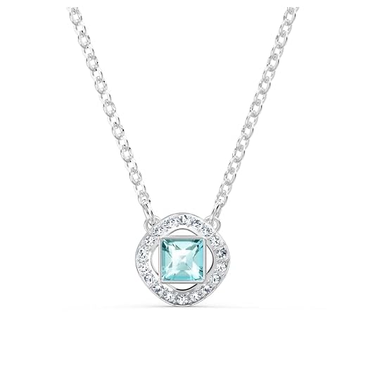 【Amazon.co.jp 限定】Swarovski スワロフスキー Angelic Square クリスタル ネックレス