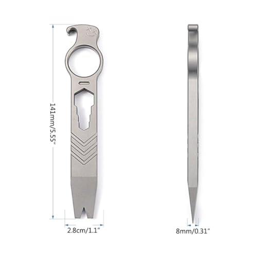 Levier crowbars avec ouvre-bouteille intégré et finition robuste stone wash