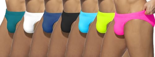 Men's Swim Briefs with Removable Padding and Internal Adjustable Drawstring Bikini Swimwear4