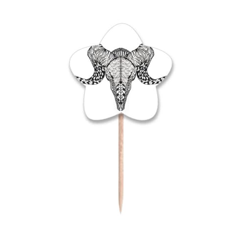 Cupcake picks antilope décoration gâteau animaux pour anniversaire et buffet thématique
