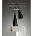 Angel Agogo Bell – Double Bell Percussion Instrument with Wooden Handle, 22cm Length – Ideal for Music Education and Rhythm Training