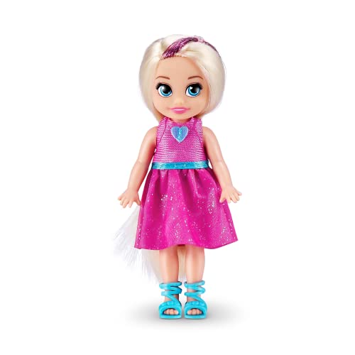 Sparkle Girlz 11.5 cm Princess with Pets (Unicorn & Puppy), Collectible Fashion Dolls with Toy Pets, Princess Dolls - Image 3