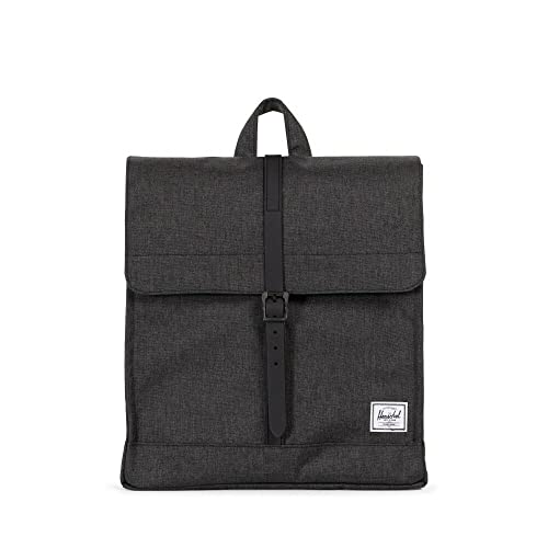 Herschel Sac à dos pour enfant, Crosshatchatch/caoutchouc noir, Mid-Volume 14.0L,