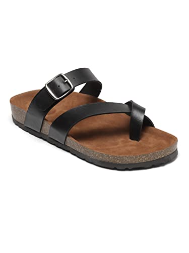 REFOAM Ultra Soft Mens Cork Outdoor|Trendy|Stylish & Anti-Skid |Comfortable Sandles,Casual Slipper, Waterproof & Everyday Flip Flops for Gents/Boys (Black & Brown, Size: 12 UK) (B0CVRR1DZK) Amazon Price History, Amazon Price Tracker